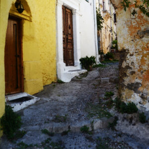 The Fabled Streets Of Rhodes Greece Fine Art