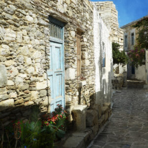 Paros Greece Cityscape Art