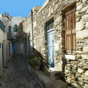 Paros Greece Cityscape Fine Art