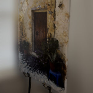 the golden door of greece signed gallery wrapped canvas