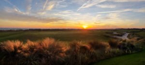The Last Group Out 18th Hole The Ocean Course Kiawah Island South Carolina