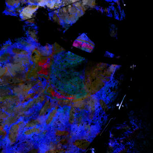 Under The Blue Veil Abstract