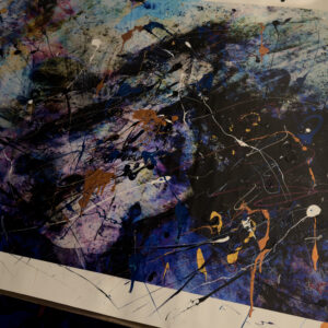 Blues By You Signed Canvas