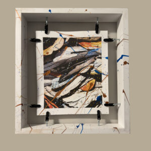 New earth signed floating frame