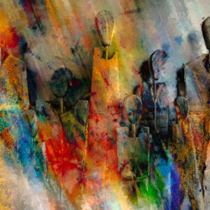 People Pleaser Abstract Fine Art