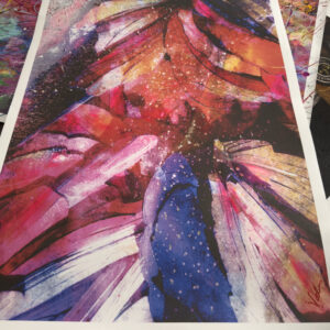 living on this earth 42 x 28 signed canvas