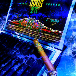 Arturo Fuente Opus X 25th Anniversary Cigar and Box Art