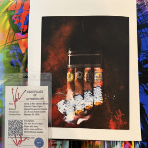 10 x 8 cuban cigar art