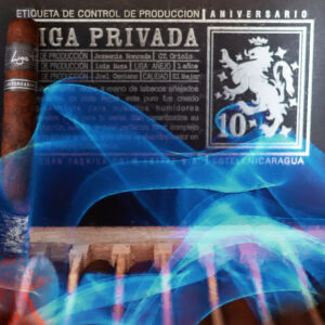 Liga Provada 10 Year Anniversary Cigar Art