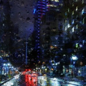 Queen City Neon Rain