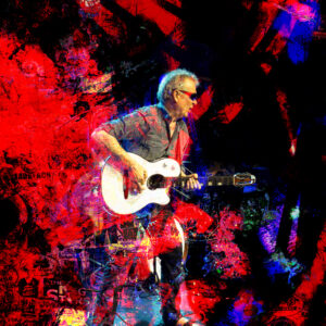 Ziggy AKA Peter White Played Guitar Fine Art