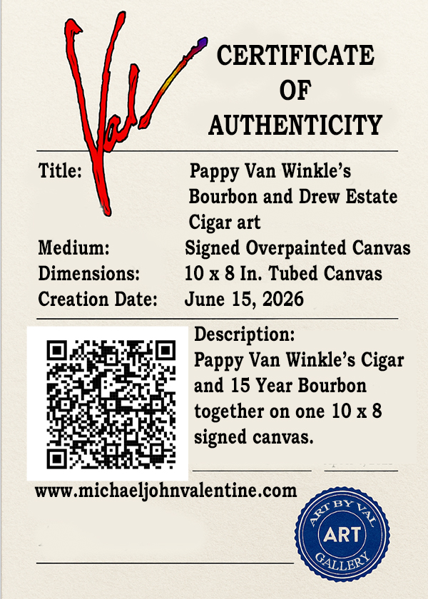 pappy and drew 10 x 8 signed fine art canvas