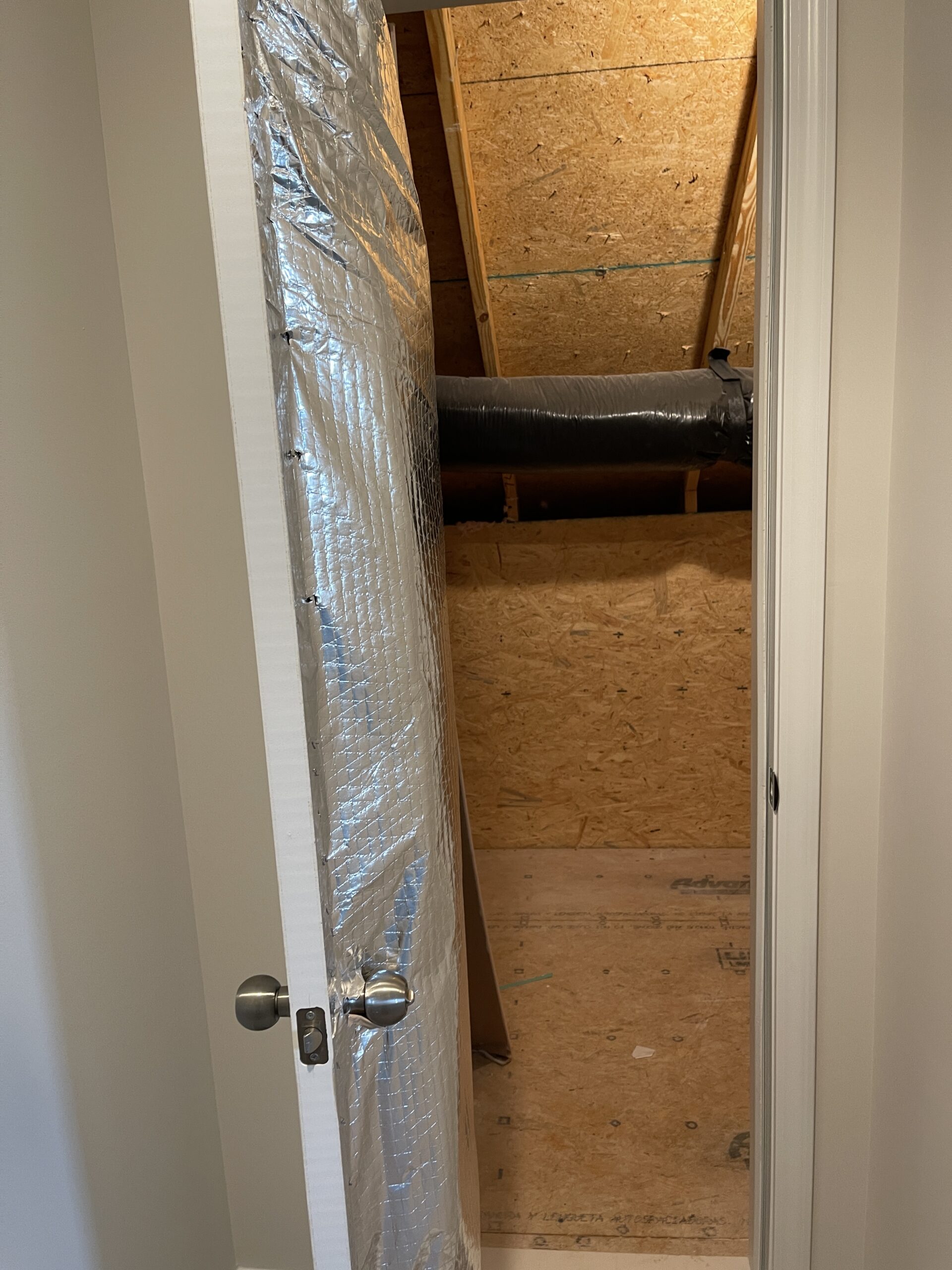 door to storage room