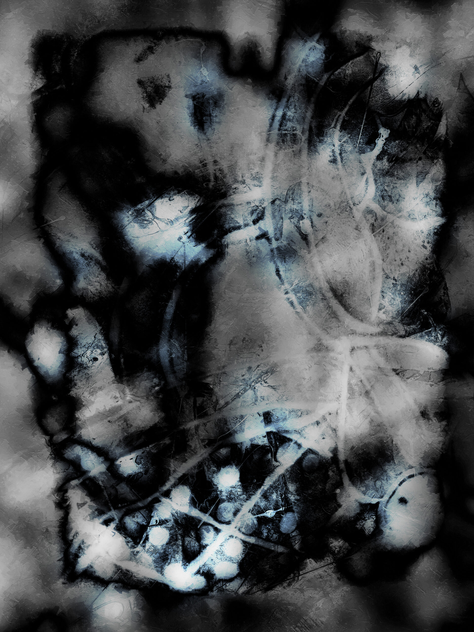 Black and White Spot Color Fine Art