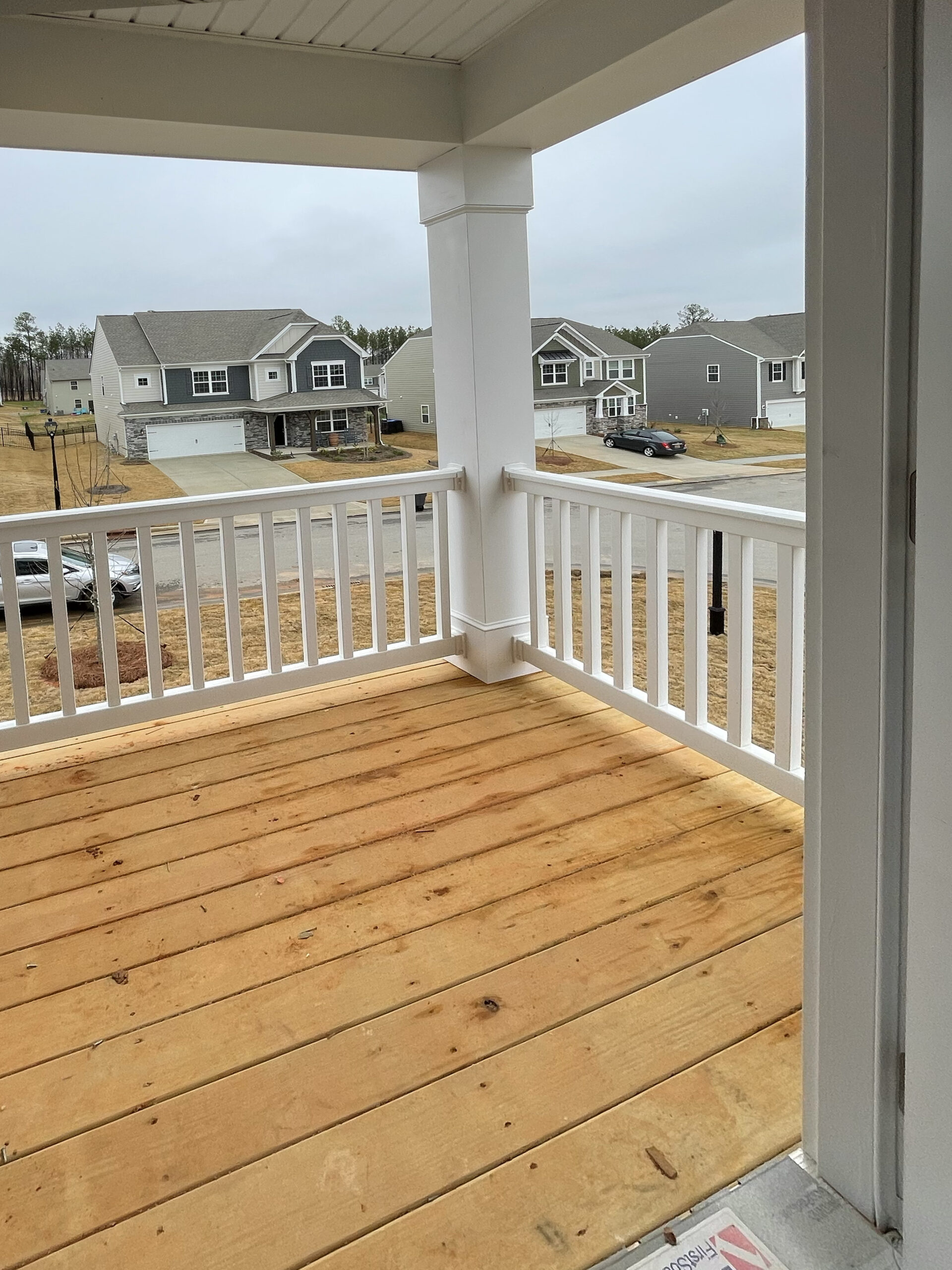 119 port bow drive Troutman upstairs patio and door