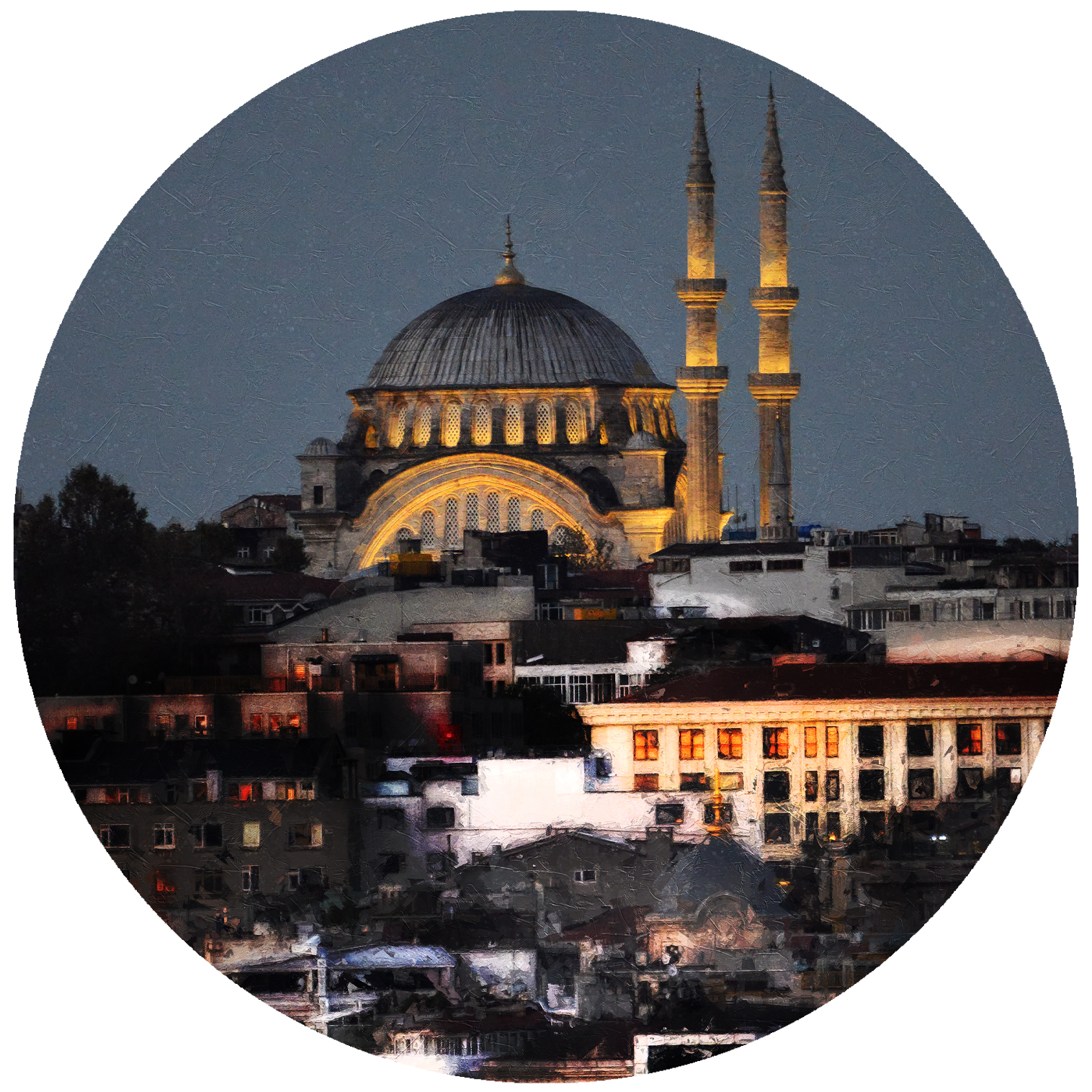 Süleymaniye: A Night in Istanbul fine art