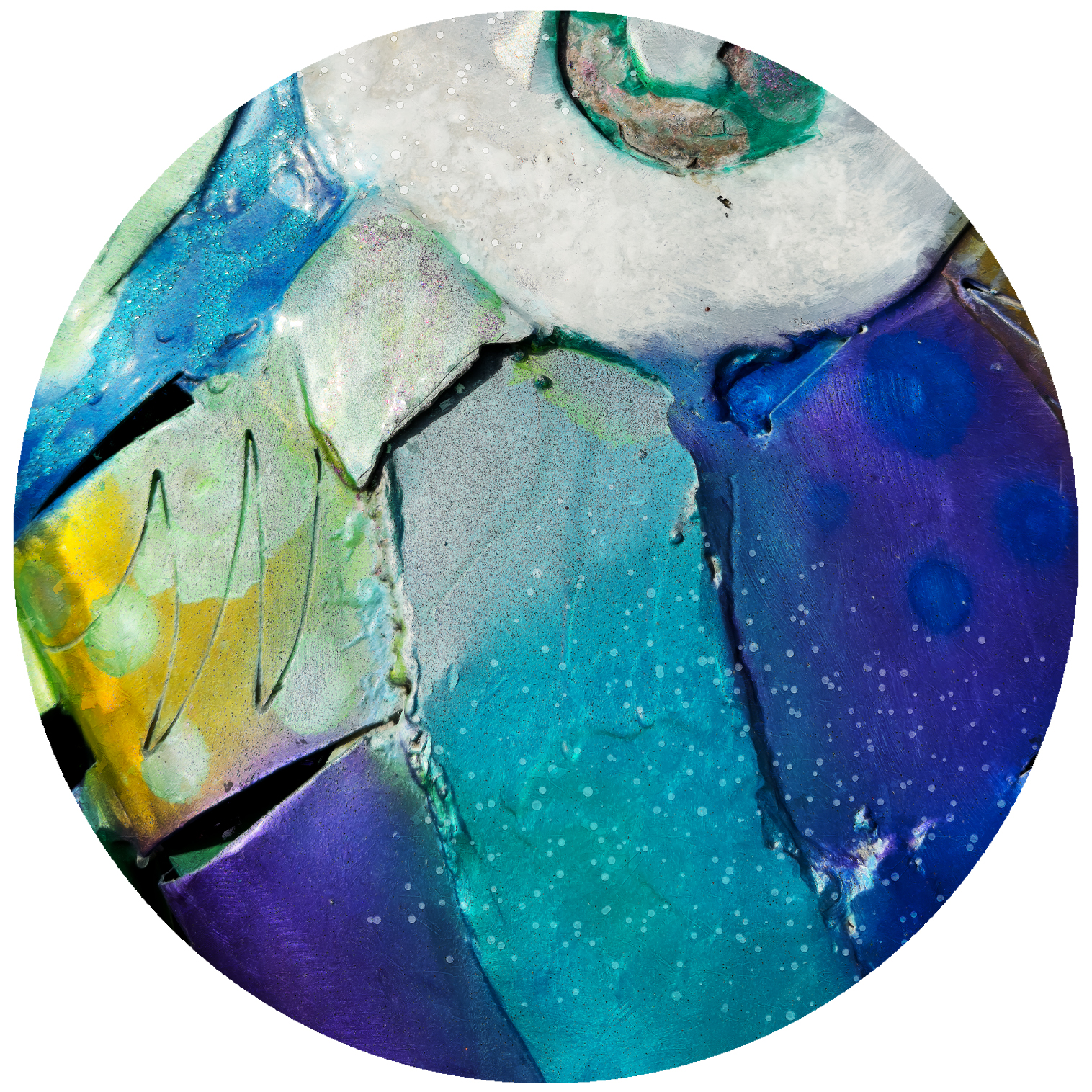 Emerald Dreams Awaken Abstract Fine Art