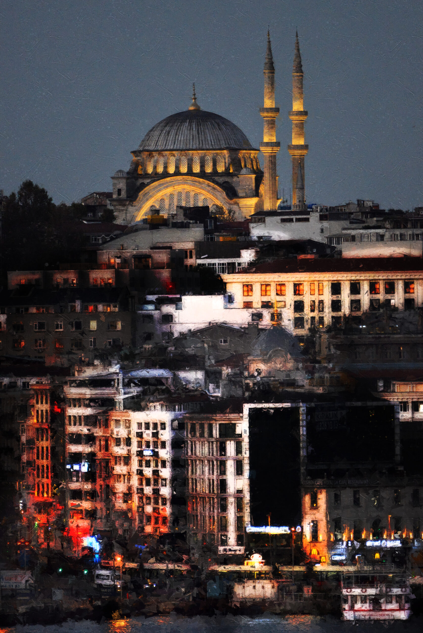 Süleymaniye: A Night in Istanbul fine art