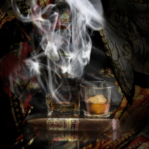 Smoke and Oak Opus X Lost City still life