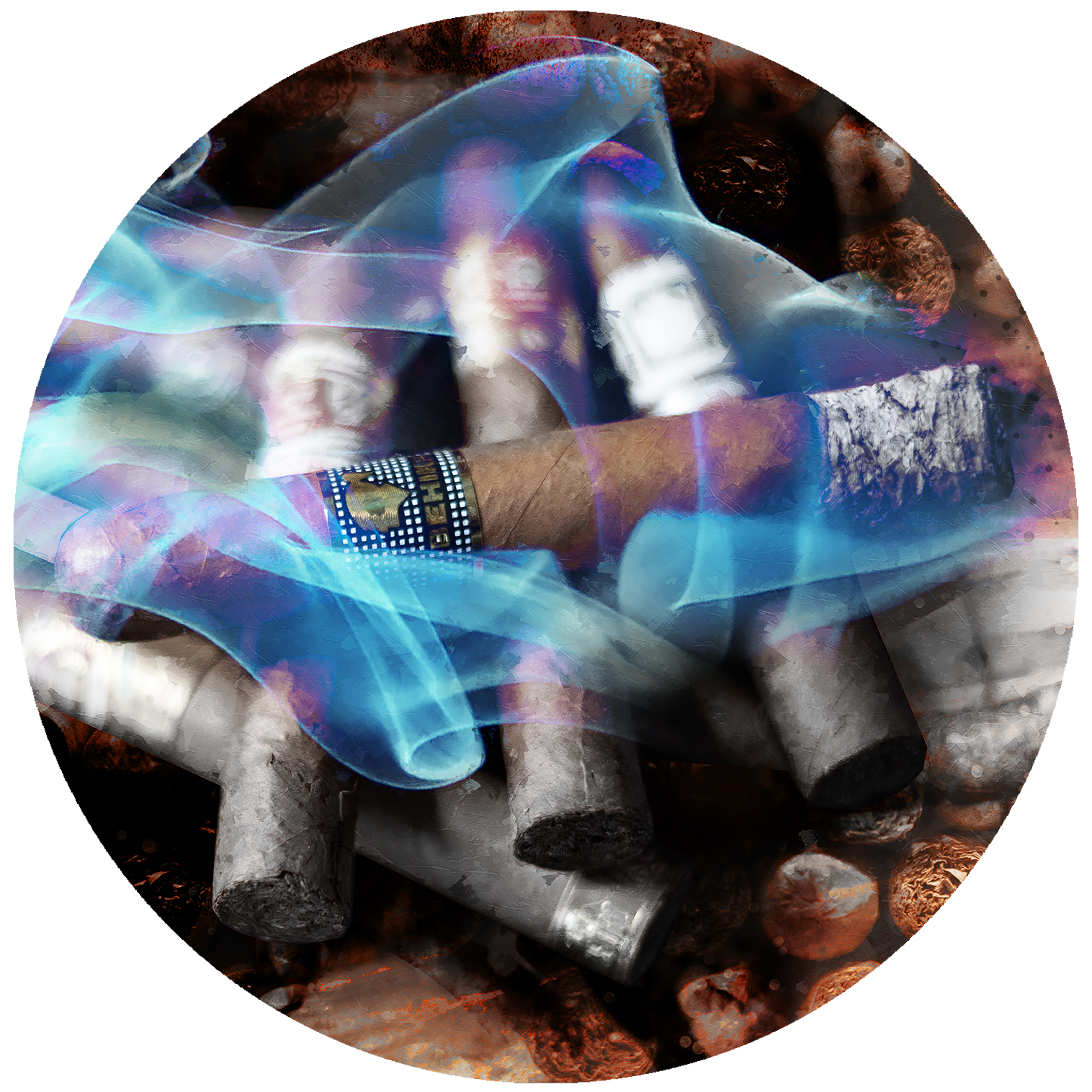 Cuban Cigar Friends Art