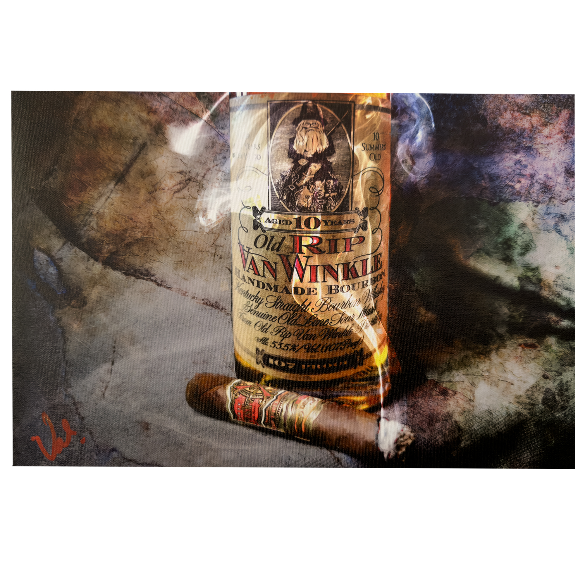 Opus X with Pappy Fine Art