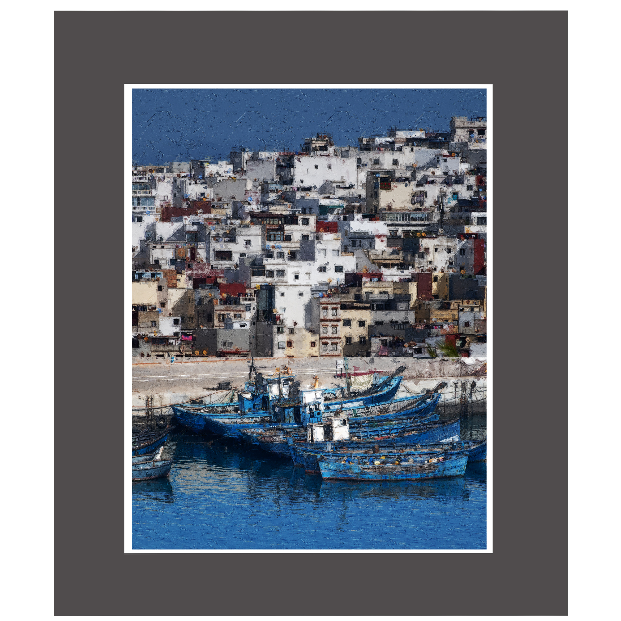 Boats In Tangier Morocco