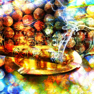 Arturo Fuente Opus X Cigar Abstract Fine Art
