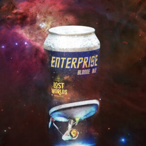 Enterprise Blonde Ale Lost Worlds Brewing Fine Art