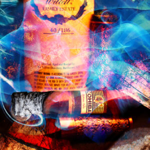 A Lasting Impression - Maduro Cohiba and Willett Bourbon Fine Art
