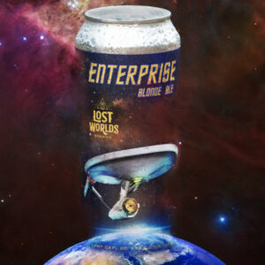 Enterprise Blonde Ale Lost Worlds Brewing Cornelius North Carolina